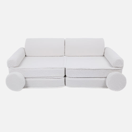 Large Modular Sofa for Kids - Premium Bearly White