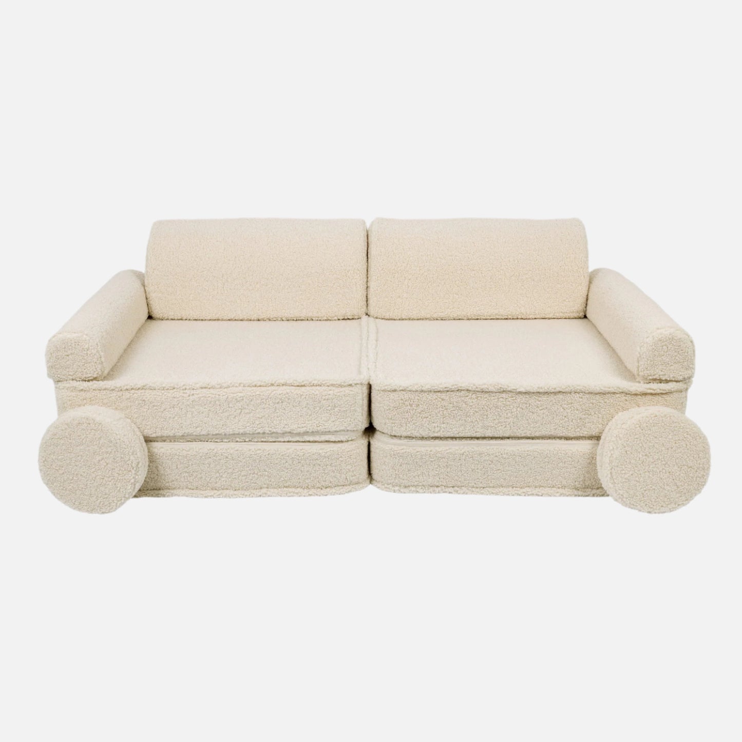 Large Modular Sofa for Kids - Premium Bearly, Cream