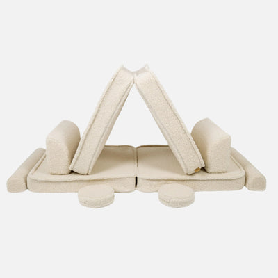 Large Modular Sofa for Kids - Premium Bearly, Cream