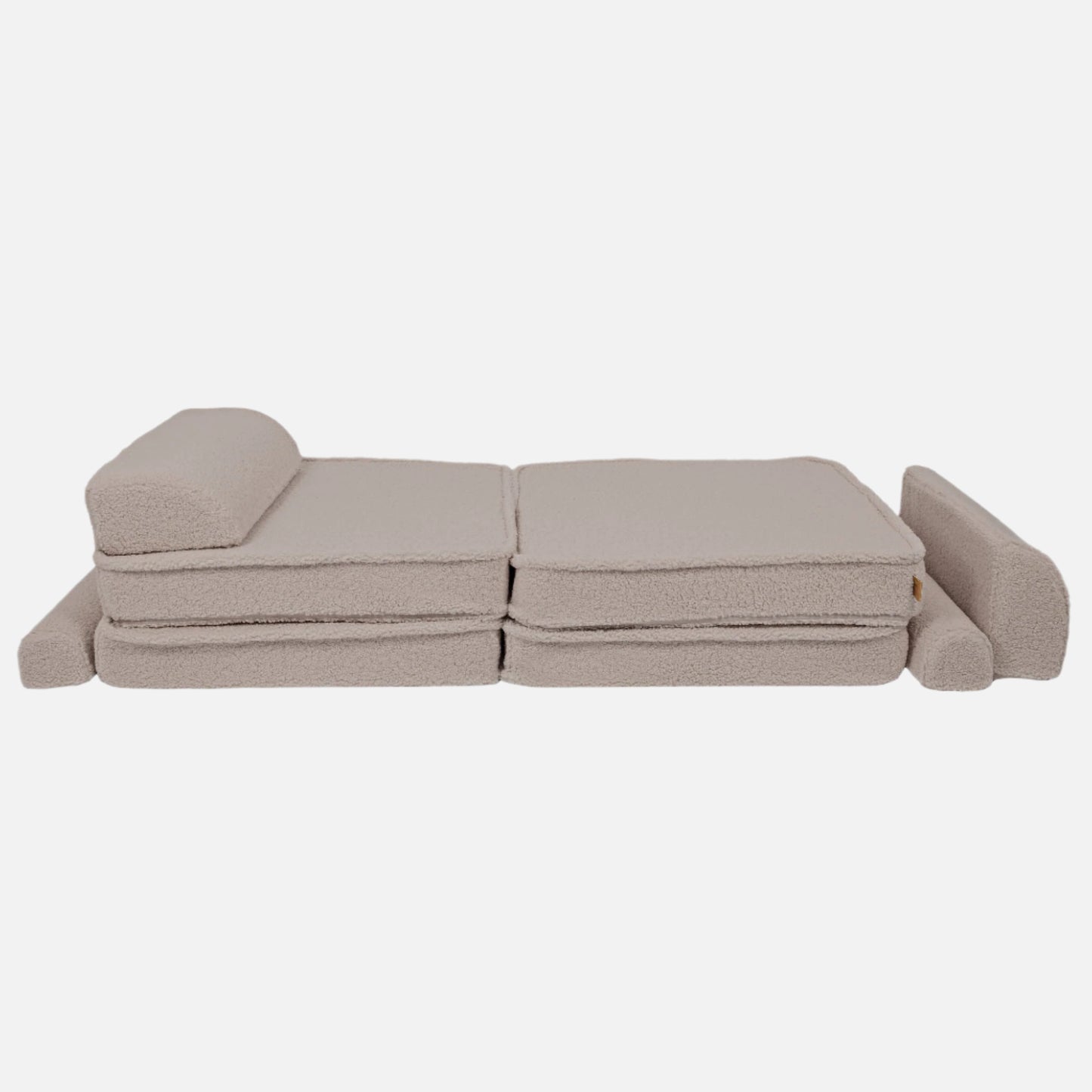 Large Modular Sofa for Kids - Premium Bearly, Light Grey