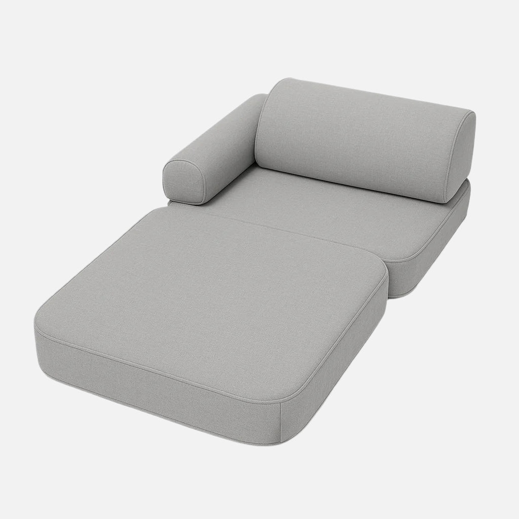 Small Indoor/Outdoor Outzy Pocket Sofa For Children - Fog Gray