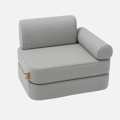 Small Indoor/Outdoor Outzy Pocket Sofa For Children - Fog Gray