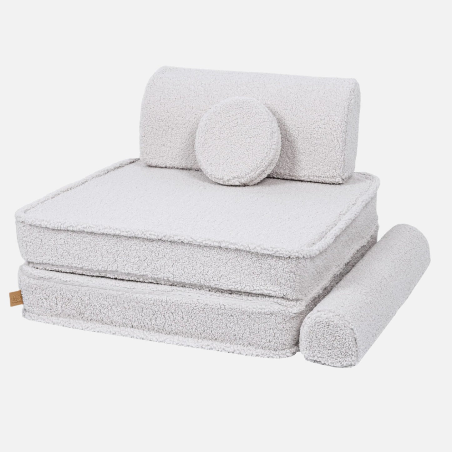 Large Modular Sofa for Kids - Premium Bearly White