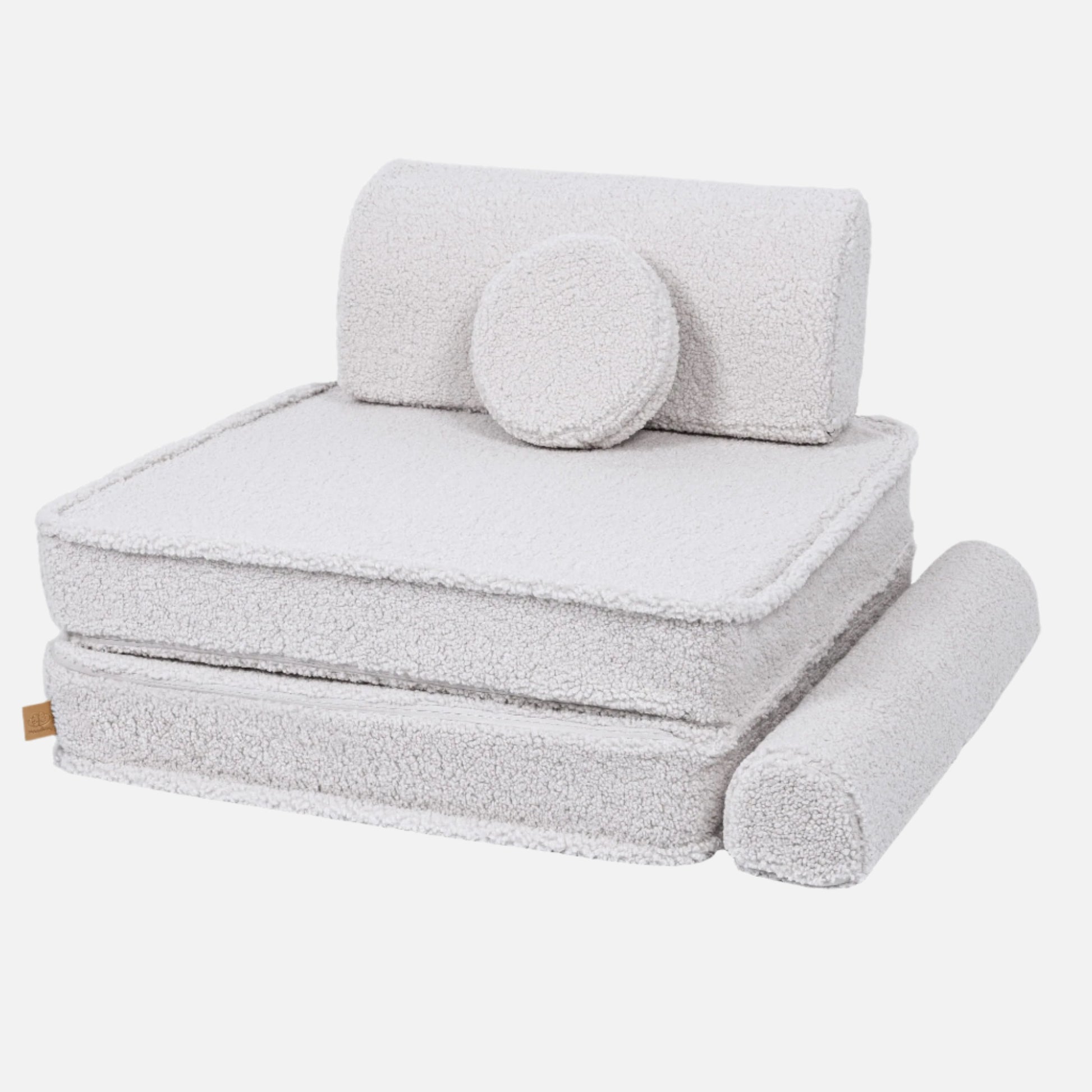 Large Modular Sofa for Kids - Premium Bearly White