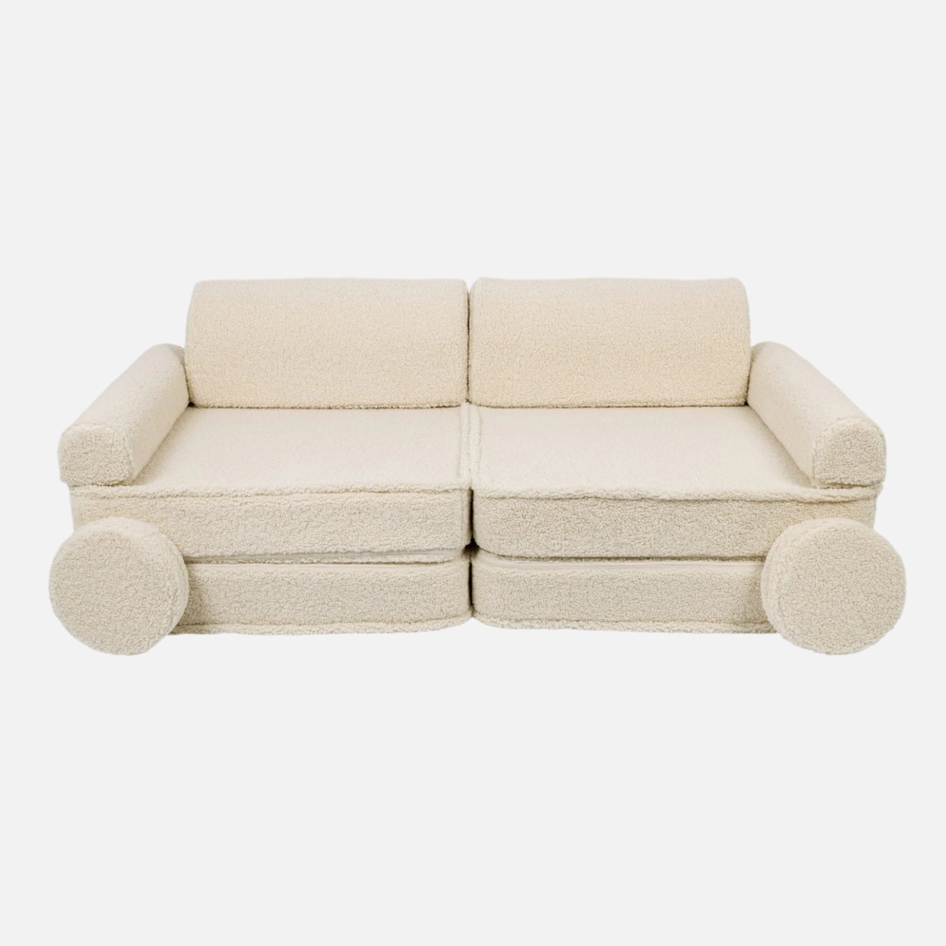Large Modular Sofa for Kids - Premium Bearly, Cream