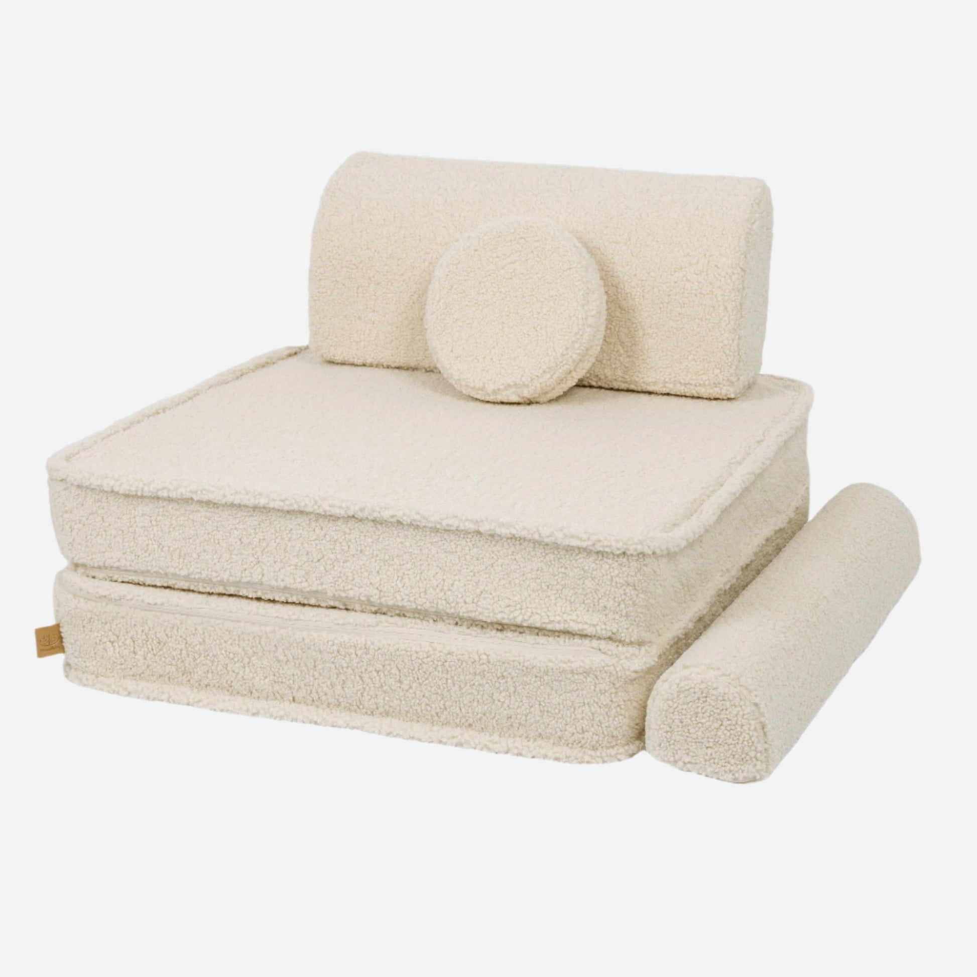 Large Modular Sofa for Kids - Premium Bearly, Cream