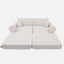 Large Modular Sofa for Kids - Premium Boucle, Champagne Ecru