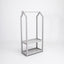 House Shaped Clothing Rack with Storage