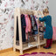 Clothing Rack with Shelves for Toddlers