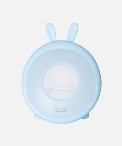 Rabbit Lamp with Alarm Clock – Blue