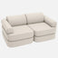 Indoor/Outdoor Outzy Pocket Sofa For Children - Oat Blush Beige