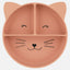 Silicone Divided Suction Plate for Kids - Mrs. Cat