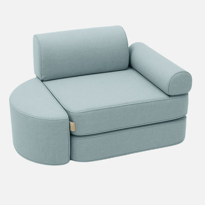 Small Indoor/Outdoor Outzy Pocket Sofa For Children - Cloudberry Sky Blue
