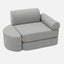 Small Indoor/Outdoor Outzy Pocket Sofa For Children - Fog Gray