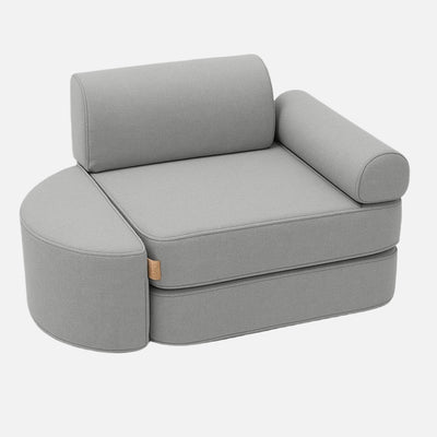 Small Indoor/Outdoor Outzy Pocket Sofa For Children - Fog Gray