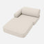 Small Indoor/Outdoor Outzy Pocket Sofa For Children - Oat Blush Beige