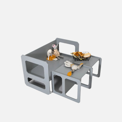 Montessori Weaning Table and Chair Set - with 2 Chairs